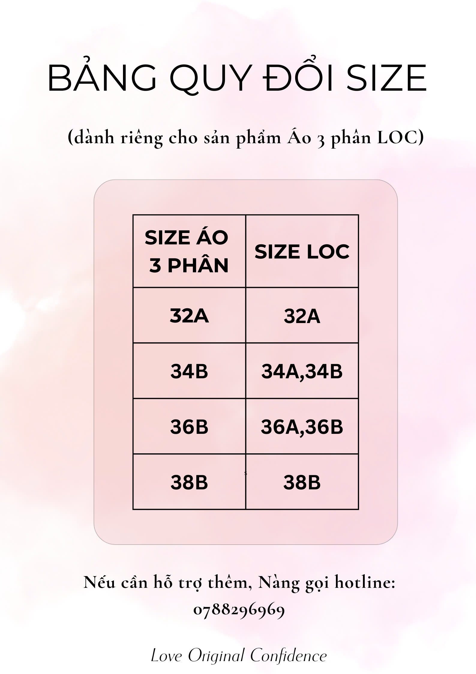 Hướng dẫn đo size