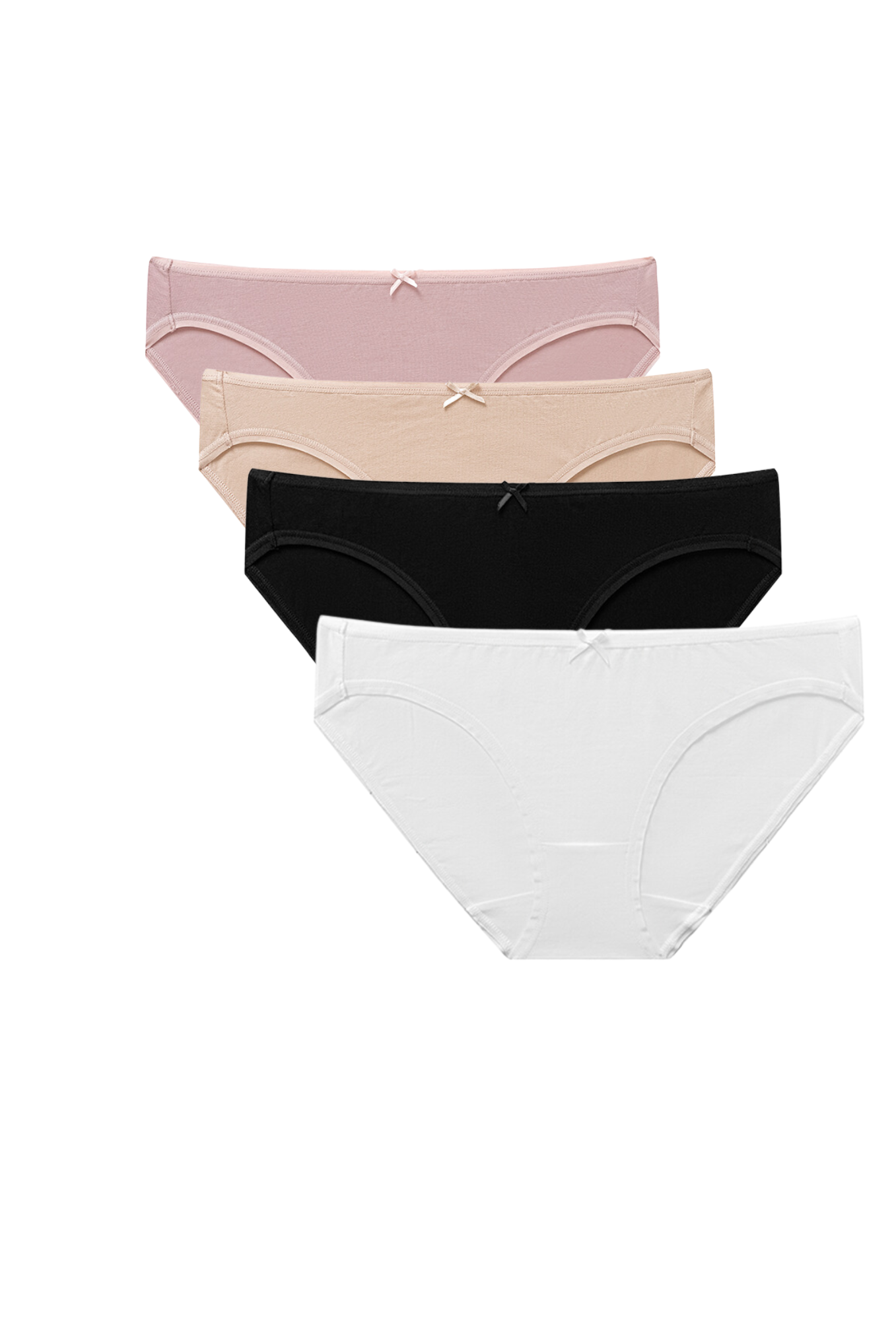 Combo 4 Quần Lót Cotton Trơn