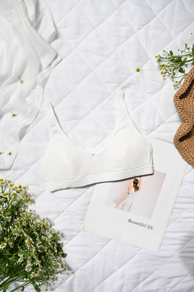 Áo Ngực Học Sinh Cotton LOC  -  Trắng 