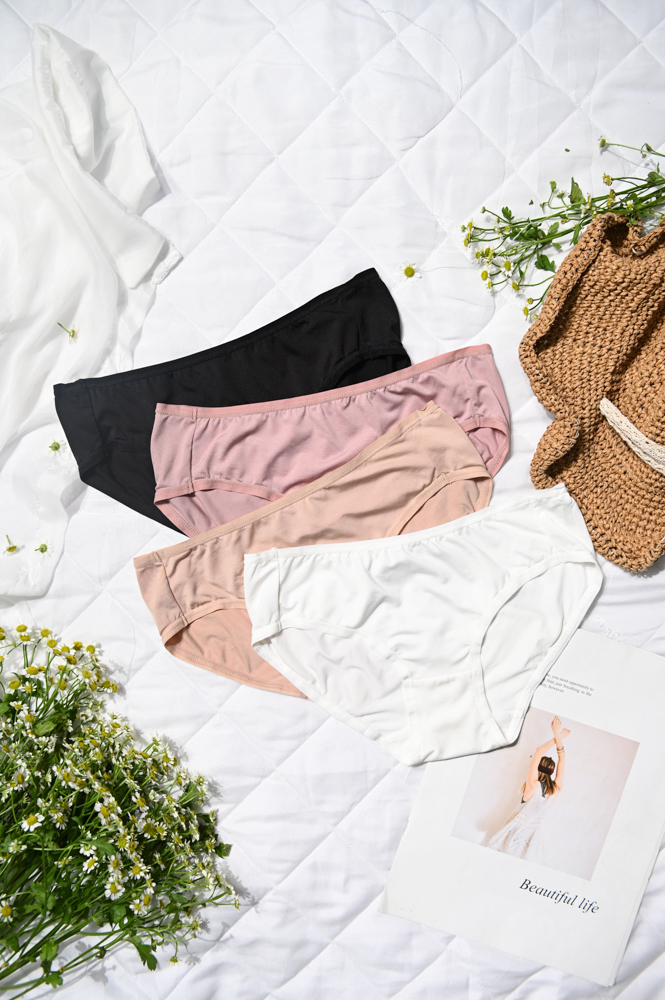 Combo 4 Quần Lót Cotton Thun Lạnh