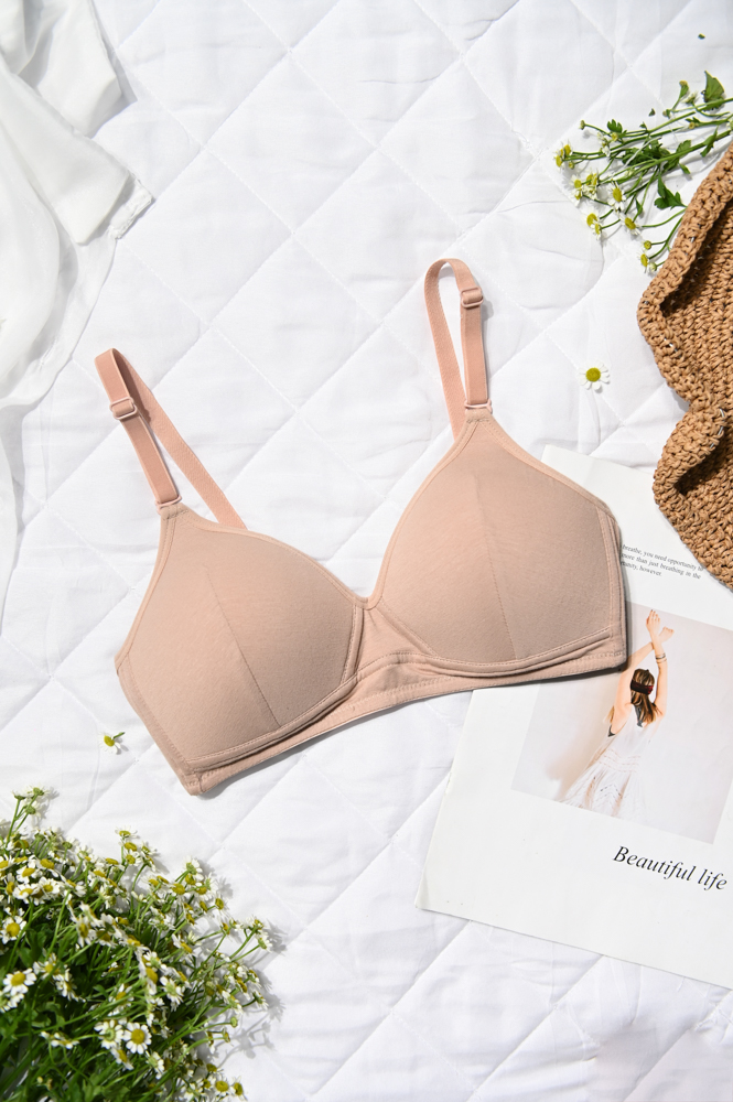 Áo Ngực LOC Không Gọng Cotton Basic  -  Da 