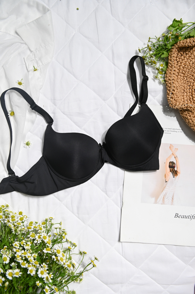 Áo Ngực LOC Không Gọng Mút Liền Nâng 3P  -  Đen 