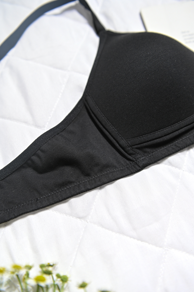 Áo Ngực LOC Không Gọng Cotton Basic - Đen