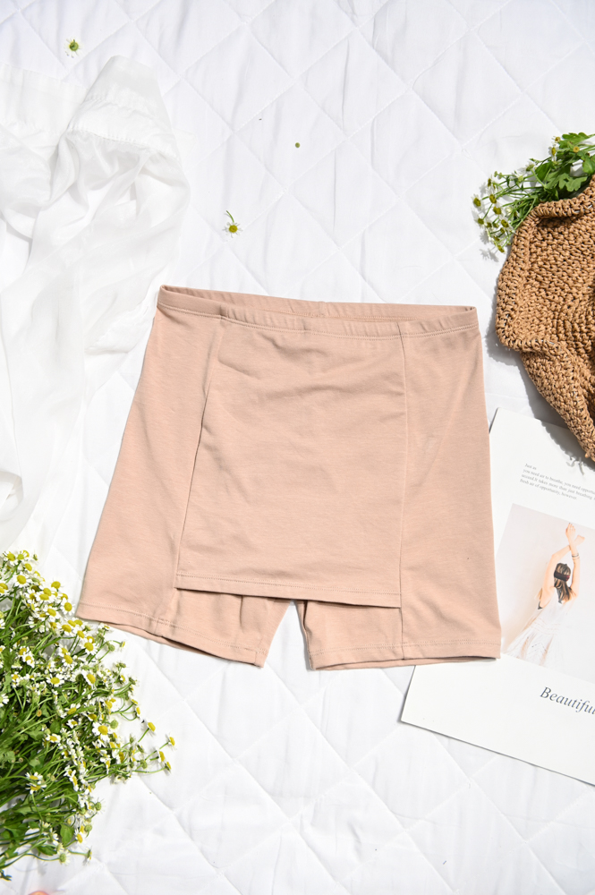 Quần Đùi LOC Mang Váy Cotton  -  Da 