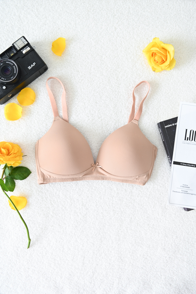 Áo Ngực LOC PREMIUM Basic Thun Lạnh  -  Da 