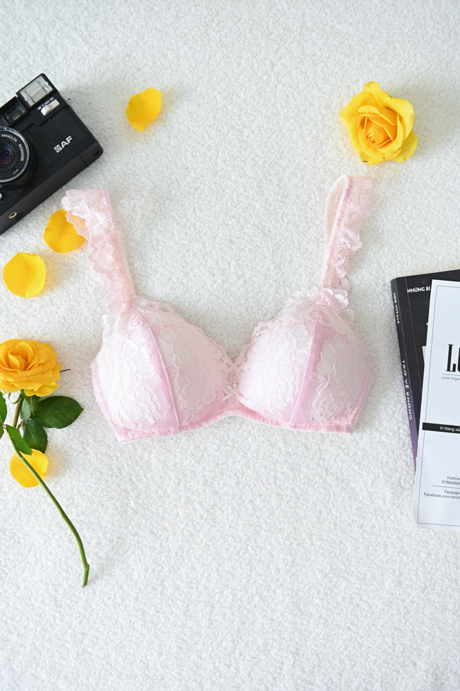 Áo Ngực LOC Basic Kim Thiền Mút Liền  -  Hương Dương 