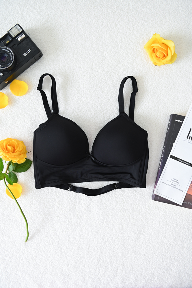 Áo Ngực LOC PREMIUM Trống Lưng Thun Lạnh  -  Đen 