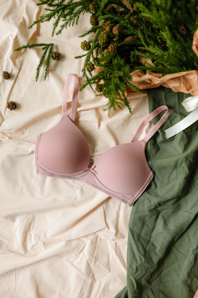 Áo Ngực LOC PREMIUM Basic Thun Lạnh  -  Hồng 