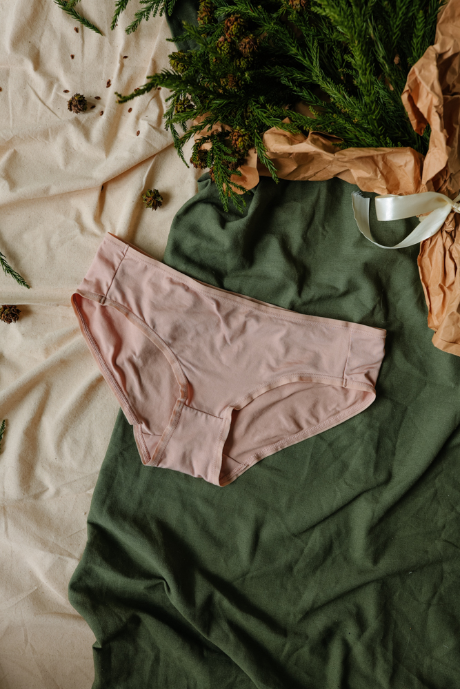 Quần Lót LOC Bikini Lưng Vừa Cotton Thun Lạnh  -  Da 