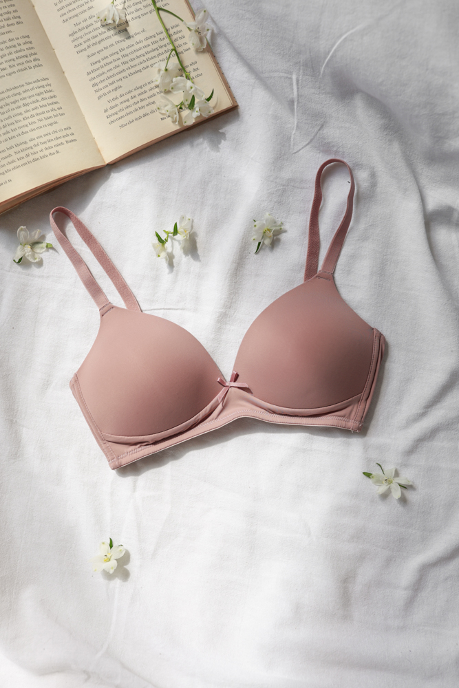 Áo Ngực LOC PREMIUM Basic Thun Lạnh  -  Hồng 