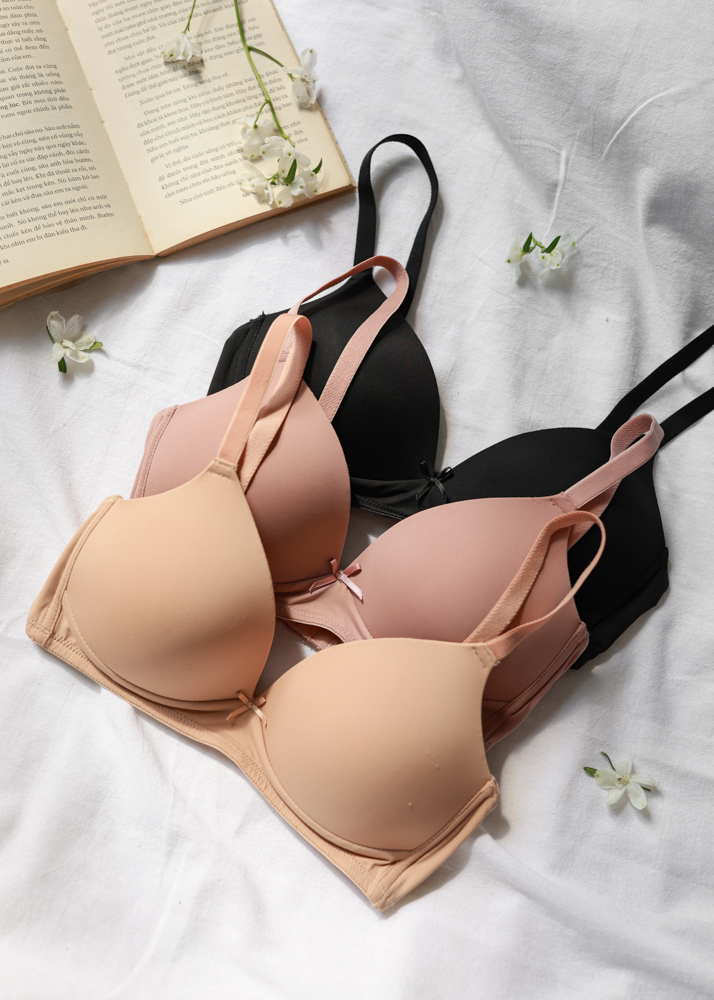 Áo Ngực LOC PREMIUM Basic Thun Lạnh - Hồng