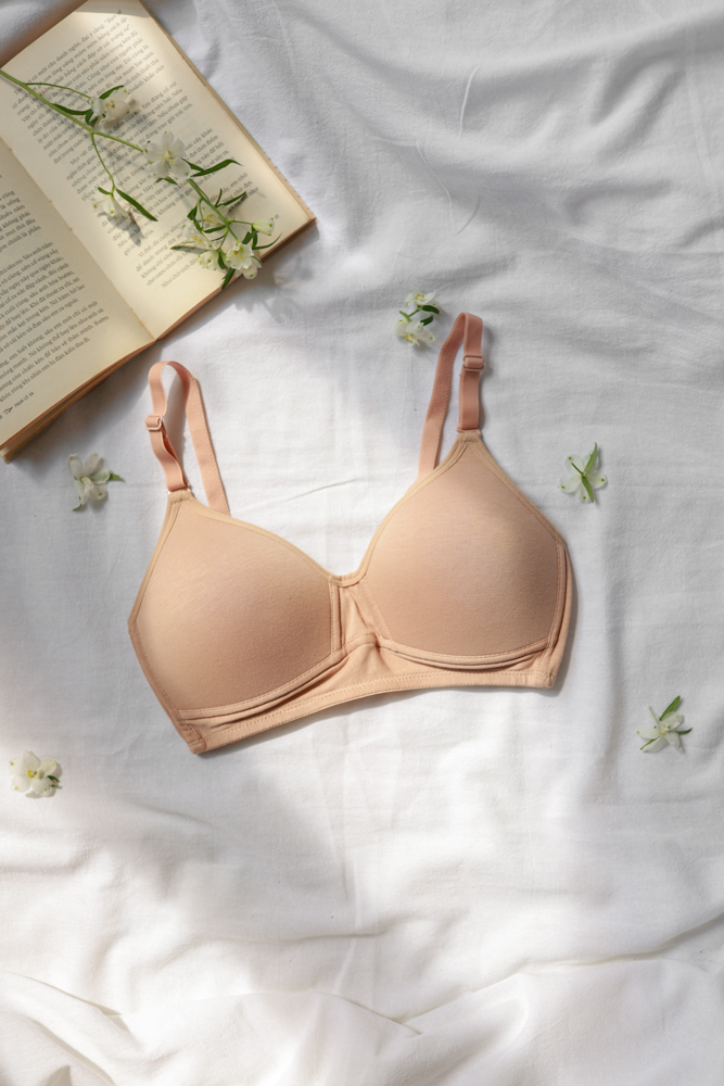 Áo Ngực LOC Không Gọng Cotton Basic  -  Da 