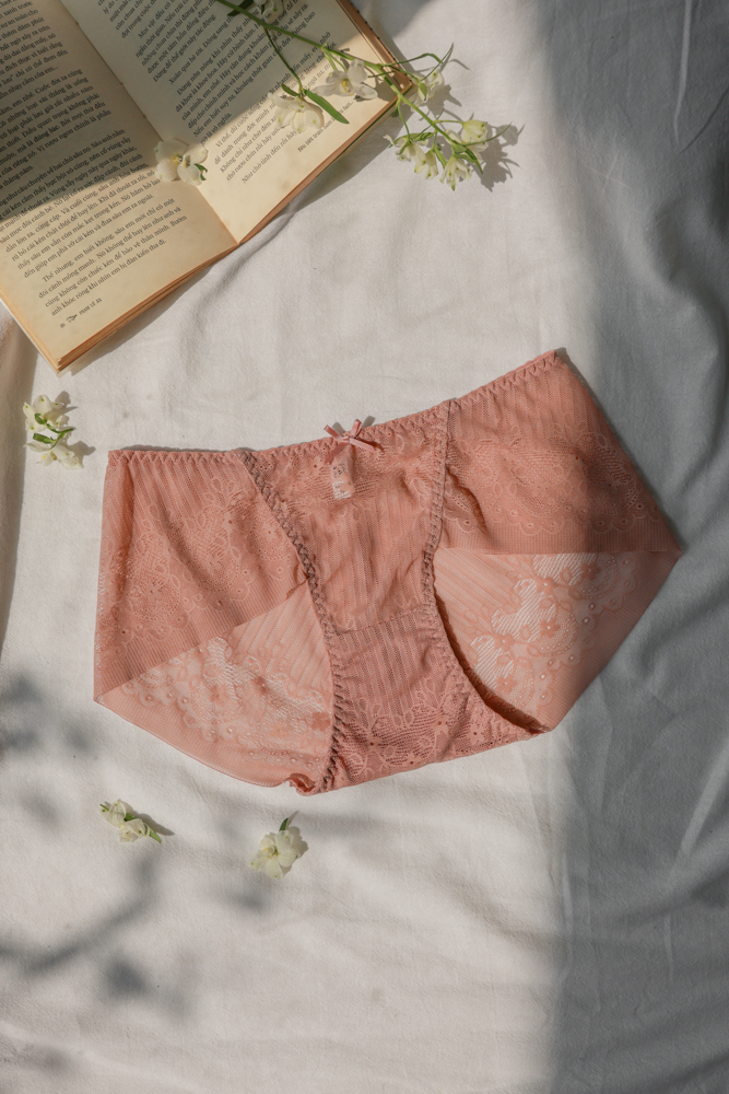 Quần Lót LOC PREMIUM Body Lưng Vừa  -  Hồng Thạch 