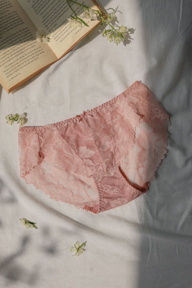 Quần Lót LOC Lưng Vừa Tam Giác 01  -  Hồng Sa 