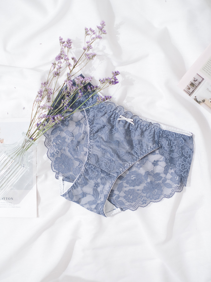 Quần Lót LOC Bikini Lưng Vừa 3 - Xám Sương Trà