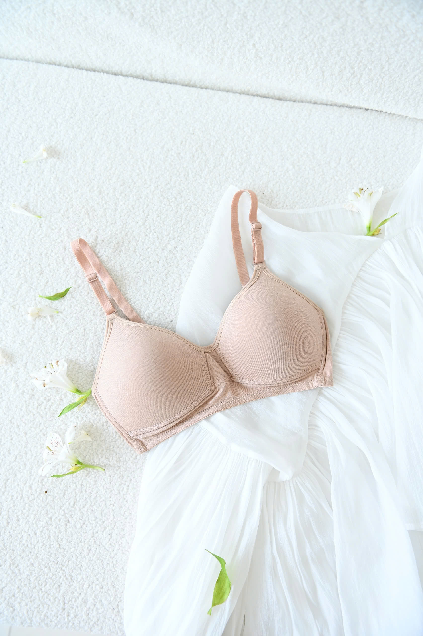 Áo Ngực LOC Không Gọng Cotton Basic  -  Da 